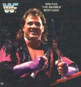 1988 Quaker Dipps WWF #10 Brutus 
