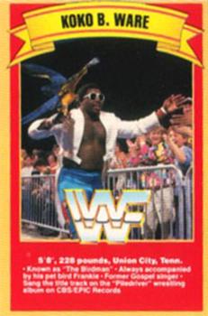 1988 Gold Bond Ice Cream WWF #NNO Koko B. Ware Front