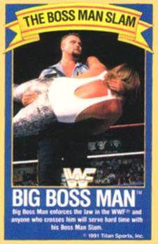 1991 Gold Bond Ice Cream WWF #NNO Big Boss Man Front