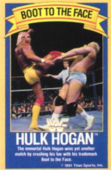 1991 Gold Bond Ice Cream WWF #NNO Hulk Hogan Front