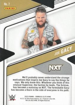 2023 Donruss Elite WWE - Status Die Cut #7 Joe Gacy Back