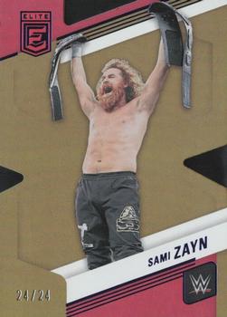 2023 Donruss Elite WWE - Status Die Cut #8 Sami Zayn Front