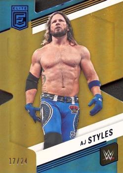 2023 Donruss Elite WWE - Status Die Cut #18 AJ Styles Front