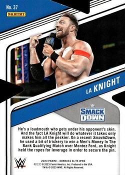 2023 Donruss Elite WWE - Status Die Cut #37 LA Knight Back
