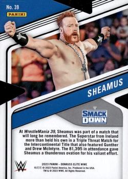 2023 Donruss Elite WWE - Status Die Cut #39 Sheamus Back