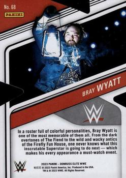 2023 Donruss Elite WWE - Status Die Cut #68 Bray Wyatt Back