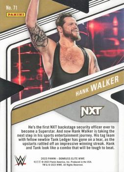 2023 Donruss Elite WWE - Status Die Cut #71 Hank Walker Back