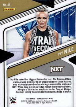 2023 Donruss Elite WWE - Status Die Cut #85 Ivy Nile Back