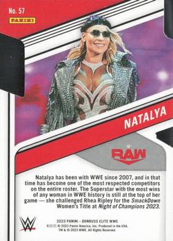 2023 Donruss Elite WWE - Aspirations Die Cut #57 Natalya Back
