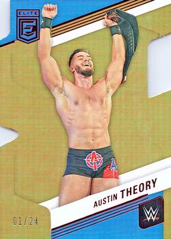 2023 Donruss Elite WWE - Aspirations Die Cut #58 Austin Theory Front