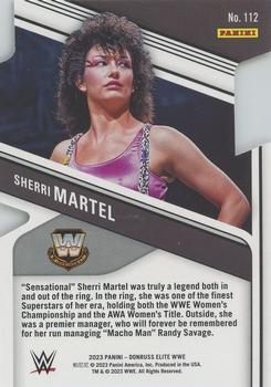 2023 Donruss Elite WWE - Aspirations Die Cut #112 Sherri Martel Back