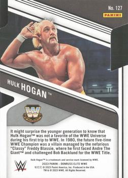2023 Donruss Elite WWE - Aspirations Die Cut #127 Hulk Hogan Back