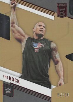 2023 Donruss Elite WWE - Aspirations Die Cut #142 The Rock Front