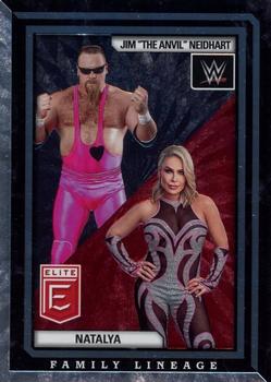 2023 Donruss Elite WWE - Family Lineage #2 Natalya / Jim 