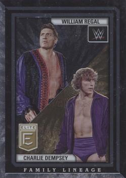2023 Donruss Elite WWE - Family Lineage #8 Charlie Dempsey / William Regal Front