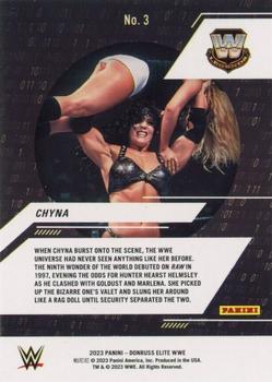 2023 Donruss Elite WWE - Powerhouses #3 Chyna Back