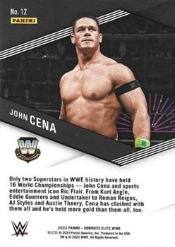 2023 Donruss Elite WWE - Spellbound #12 John Cena Back