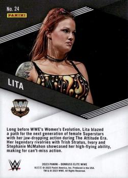 2023 Donruss Elite WWE - Spellbound #24 Lita Back