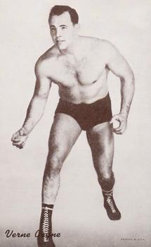 1960 Exhibit Wrestling #NNO Verne Gagne Front