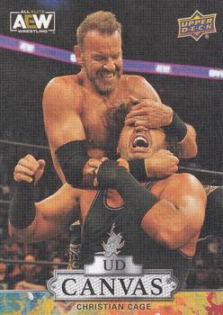 2023 Upper Deck AEW - UD Canvas #C49 Christian Cage Front
