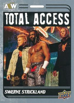 2023 Upper Deck AEW - Total Access Silver #TA-6 Swerve Strickland Front