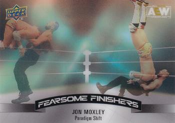 2023 Upper Deck AEW - Fearsome Finishers Lenticular #FF-1 Jon Moxley Front