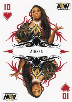 2023 Upper Deck AEW - Double or Nothing Playing Cards #PC-17 Athena Front