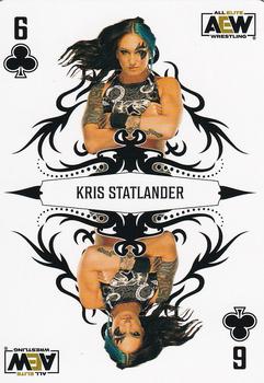 2023 Upper Deck AEW - Double or Nothing Playing Cards #PC-36 Kris Statlander Front