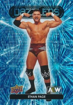 2023 Upper Deck AEW - Dazzlers Blue #DZ-6 Ethan Page Front