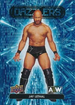 2023 Upper Deck AEW - Dazzlers Blue #DZ-42 Jay Lethal Front