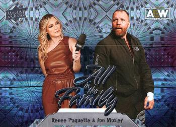 2023 Upper Deck AEW - Pyro #94 Renee Paquette / Jon Moxley Front