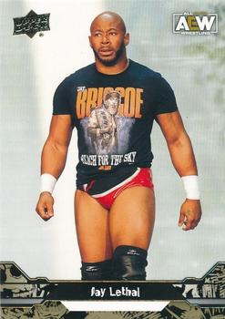 2023 Upper Deck AEW - Gold #42 Jay Lethal Front