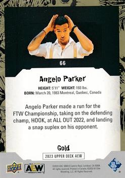 2023 Upper Deck AEW - Gold #66 Angelo Parker Back