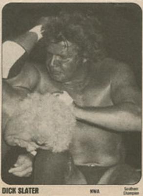 1981 Wrestling Super Stars #NNO Dick Slater Front