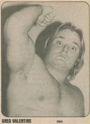 1981 Wrestling Super Stars #NNO Greg Valentine Front
