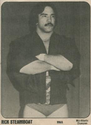 1981 Wrestling Super Stars #NNO Rick Steamboat Front