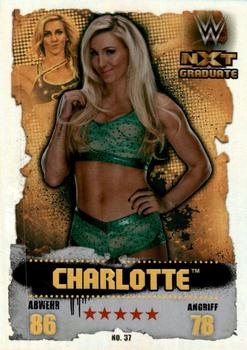 2016 Topps Slam Attax WWE: Takeover (German) #37 Charlotte Front