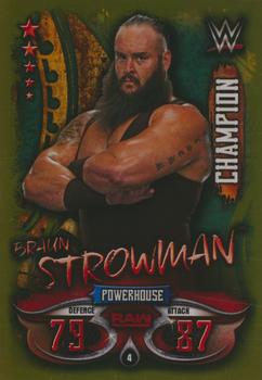 2018 Topps India Slam Attax WWE Live #4 Braun Strowman Front