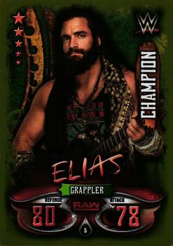 2018 Topps India Slam Attax WWE Live #5 Elias Front