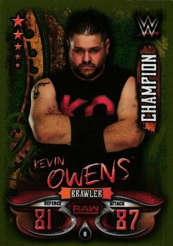 2018 Topps India Slam Attax WWE Live #8 Kevin Owens Front