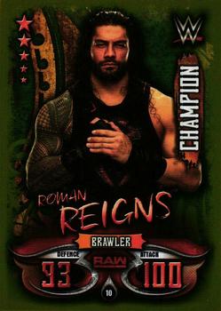 2018 Topps India Slam Attax WWE Live #10 Roman Reigns Front