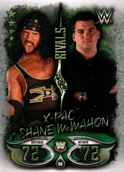 2018 Topps India Slam Attax WWE Live #80 X-Pac / Shane McMahon Front
