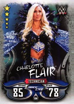 2018 Topps India Slam Attax WWE Live #139 Charlotte Flair Front