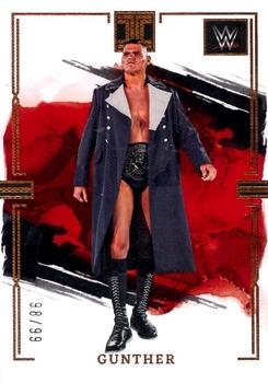 2023 Panini Impeccable WWE #5 Gunther Front