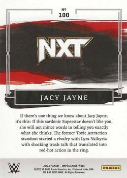 2023 Panini Impeccable WWE #100 Jacy Jayne Back