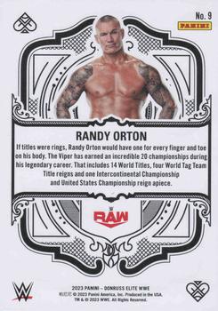 2023 Donruss Elite WWE - Elite Deck #9 Randy Orton Back