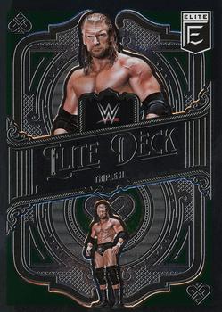 2023 Donruss Elite WWE - Elite Deck Green #10 Triple H Front