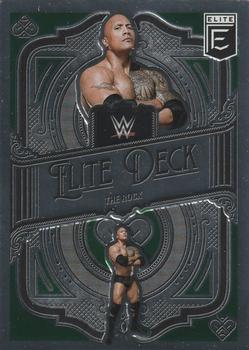 2023 Donruss Elite WWE - Elite Deck Green #13 The Rock Front
