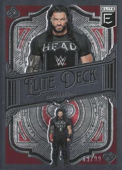 2023 Donruss Elite WWE - Elite Deck Red #1 Roman Reigns Front