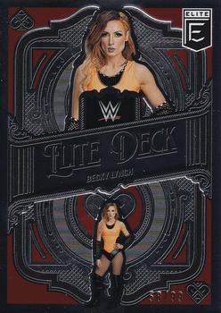 2023 Donruss Elite WWE - Elite Deck Red #12 Becky Lynch Front